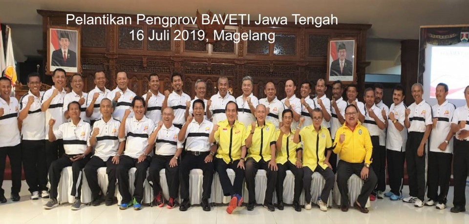 Pelantikan Pengprov BAVETI Jawa Tengah 2019